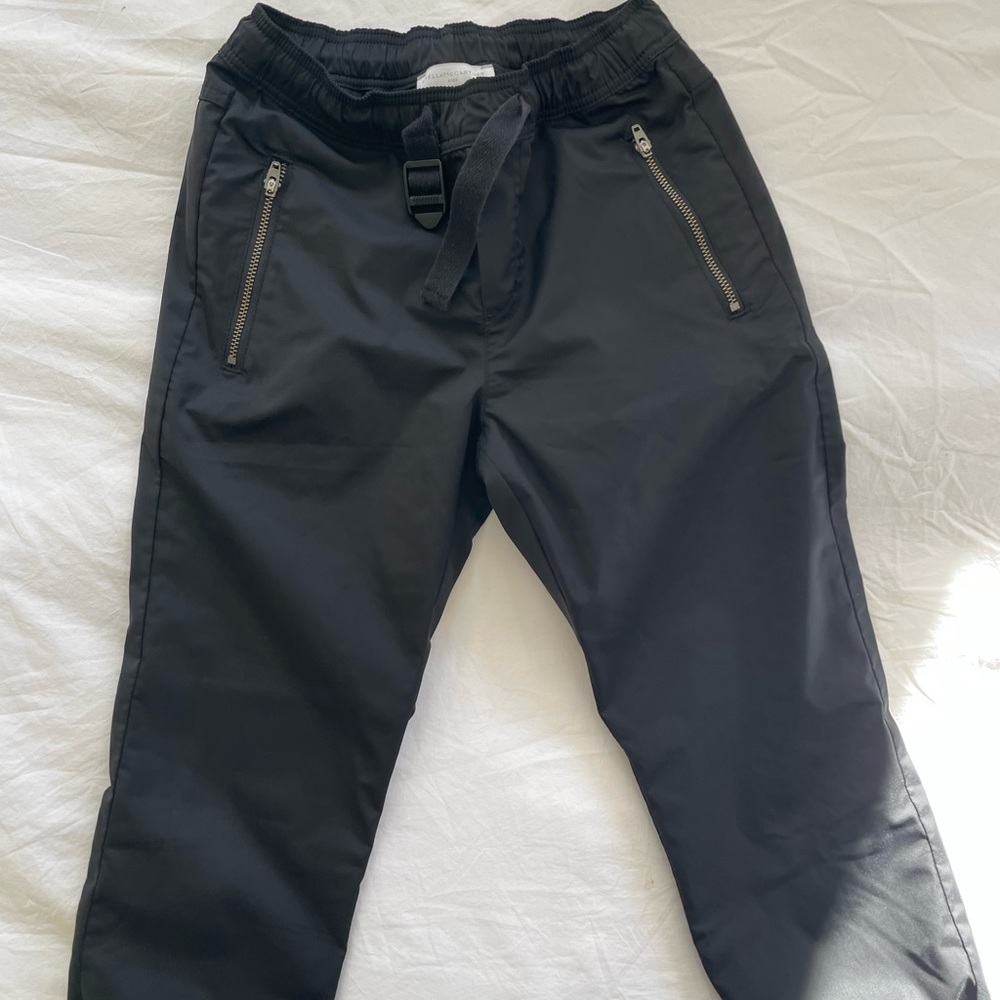Stella McCartney Kids Black Parachute Pant